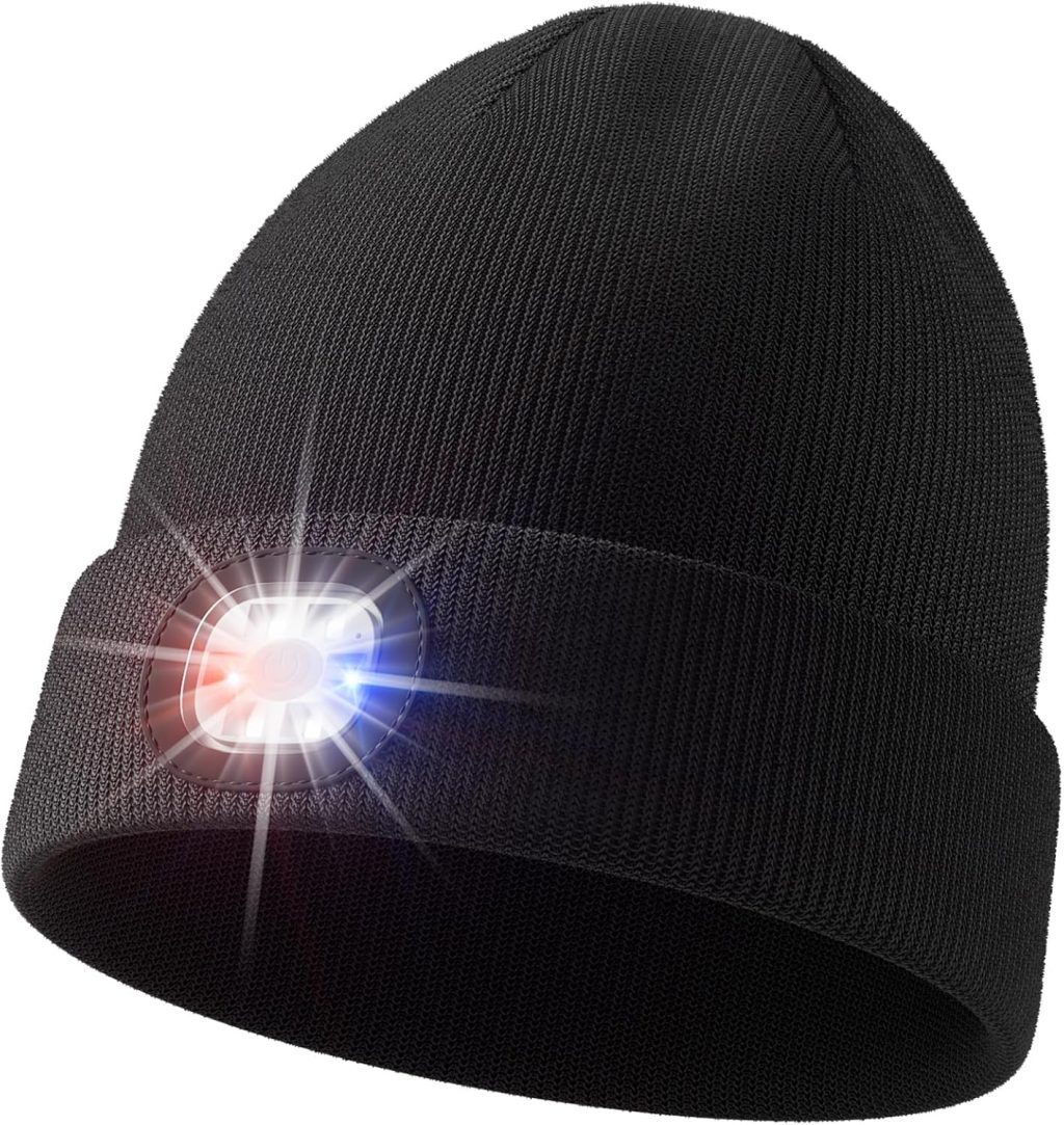 Unisex Beanie with The Light, Gifts for Men Women Husband Him Unisex Beanie with The Light, Gifts for Men Women Husband Him
