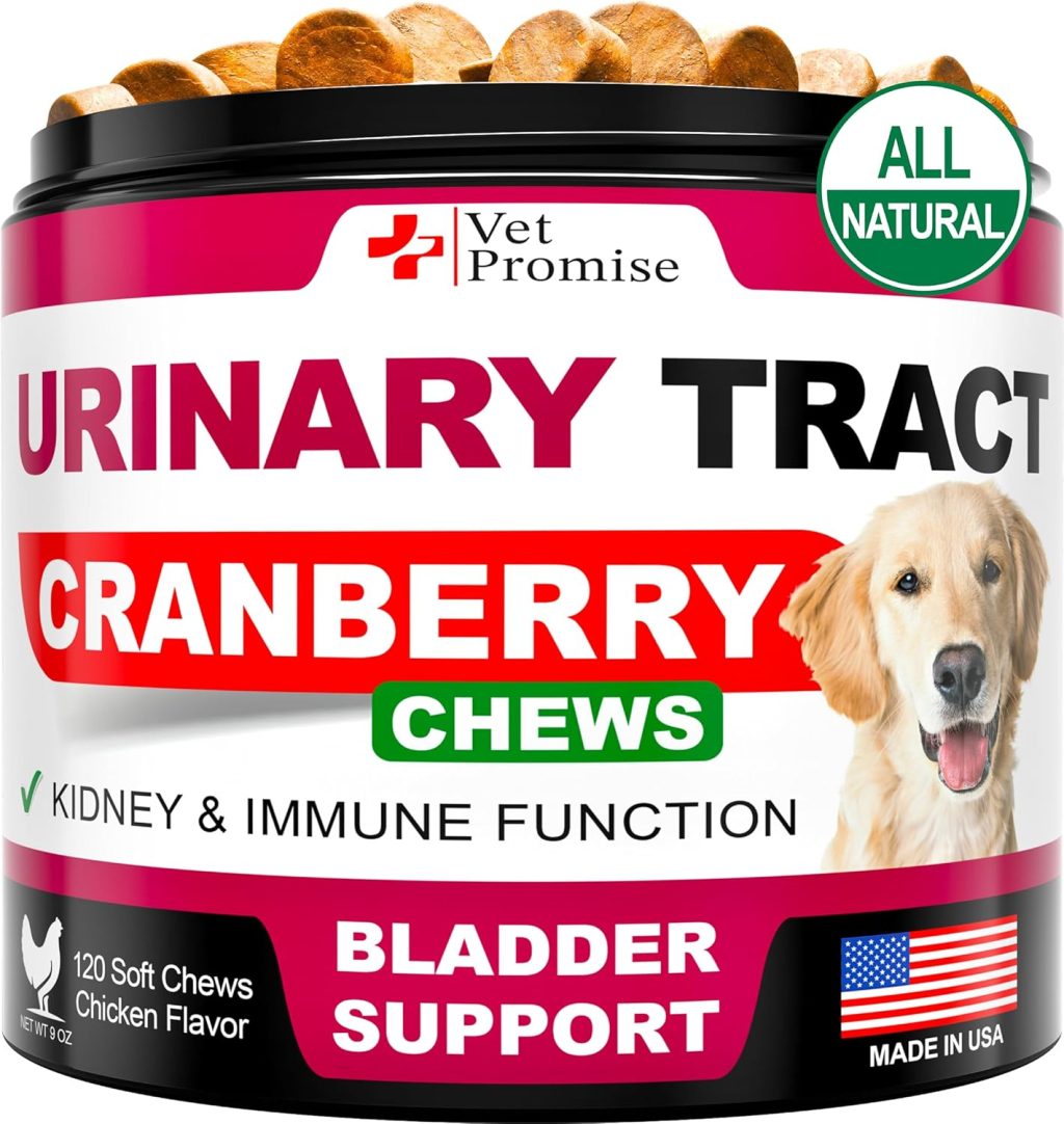 Dog UTI Treatment – Cranberry Supplement for Dogs UTI – Bladder Control for Dogs – Dog Urinary Tract Infection Treatment – UTI Medicine for Dogs – Dog Cranberry Supplement Vitamins Multivitamin Chews Dog UTI Treatment – Cranberry Supplement for Dogs UTI – Bladder Control for Dogs – Dog Urinary Tract Infection Treatment – UTI Medicine for Dogs – Dog Cranberry Supplement Vitamins Multivitamin Chews