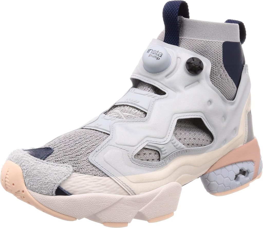 Reebok Instapump Fury OG ULTK DP Mens Running Trainers Sneakers (UK 8.5 US 9.5 EU 42.5, Power Cloud Grey Navy CM9352)