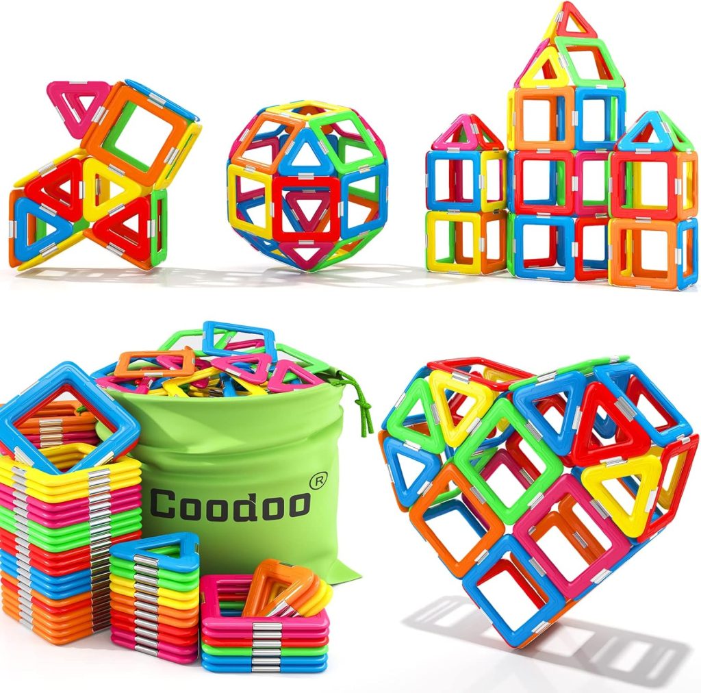 Magnetic Building Blocks STEM Toy for Kids 3+ – Endless Educational Play Value Magnetic Building Blocks STEM Toy for Kids 3+ – Endless Educational Play Value