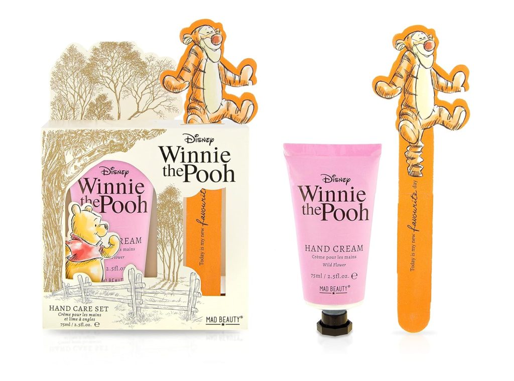 MAD Beauty Disney Winnie the Pooh Honey Pot Hand Care Duo | Cruelty-Free Cosmetics | Wild Flower Scent | Skincare Gifts for Women, Adults, and Kids MAD Beauty Disney Winnie the Pooh Honey Pot Hand Care Duo | Cruelty-Free Cosmetics | Wild Flower Scent | Skincare Gifts for Women, Adults, and Kids