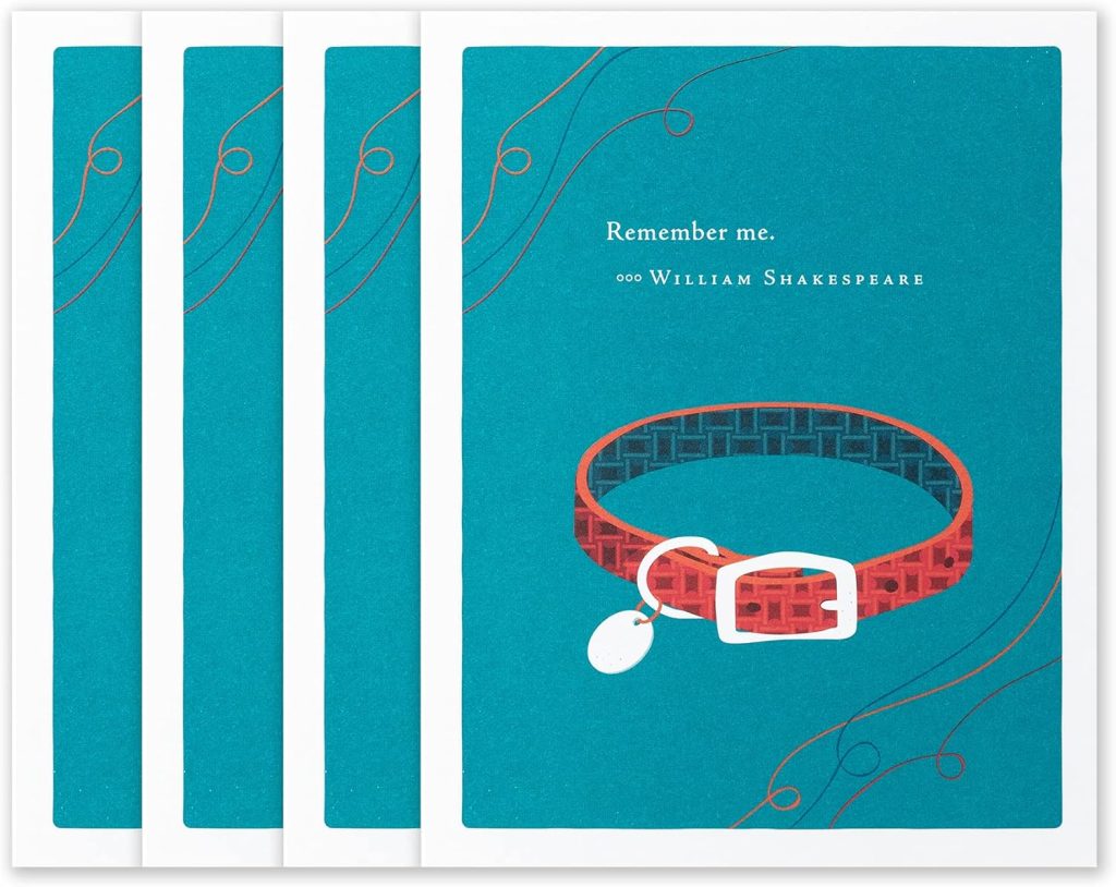 Compendium Positively Green 4-Pack of Pet Sympathy Cards – Remember me (Four Cards Total, One Design, with Envelopes) Compendium Positively Green 4-Pack of Pet Sympathy Cards – Remember me (Four Cards Total, One Design, with Envelopes)